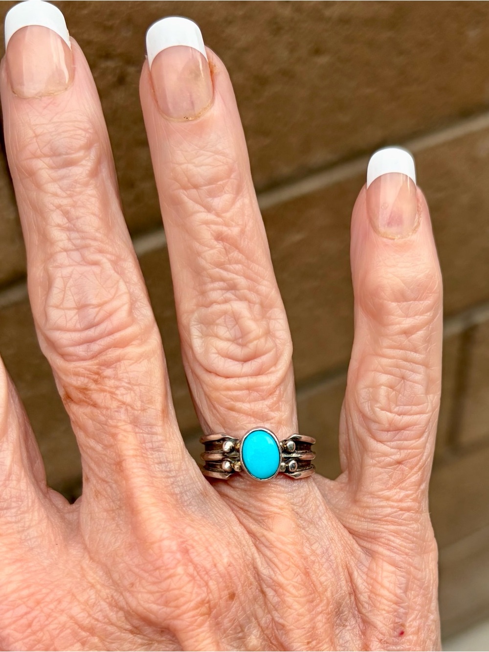 Southwest turquoise ring